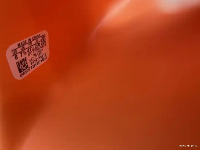 hype FY7497 Orange Adidas Yeezy Slide 0328